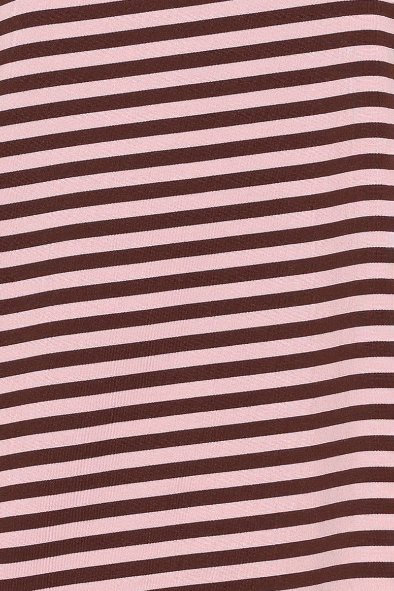 Tallulah knit short set in pink stripe, image 7