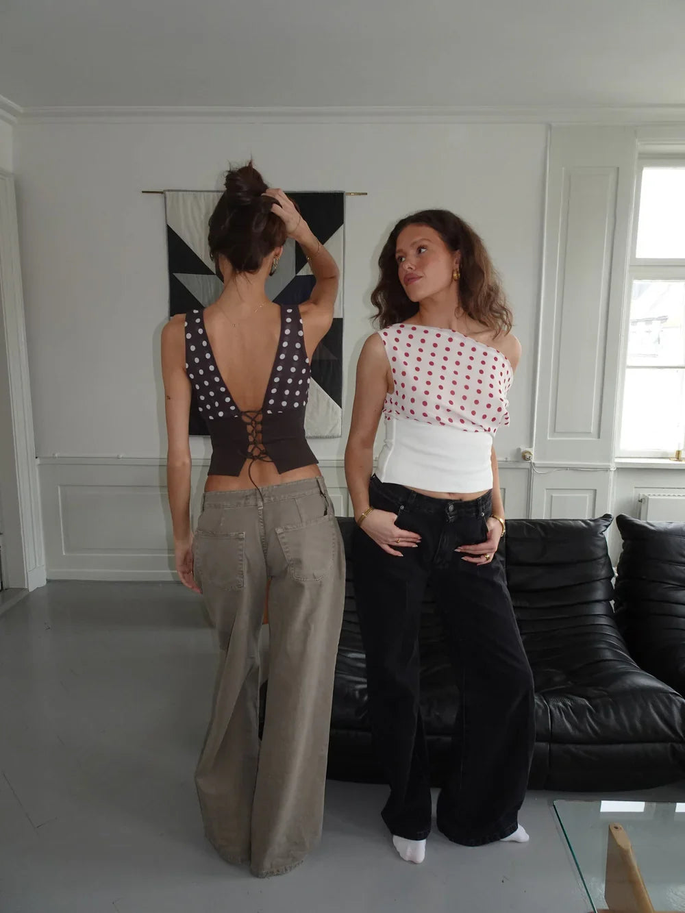 Brown Polka Dot