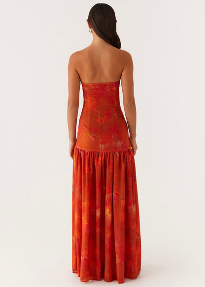 Eden Strapless Maxi Dress