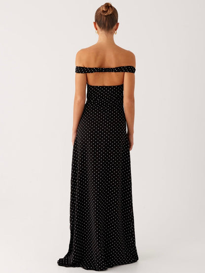 Black Polka Dot