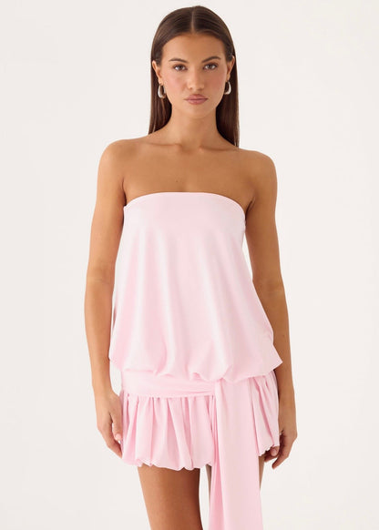 Charmed Strapless Mini Dress