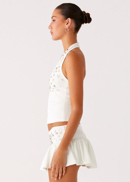 Vegas Nights Halter Neck Top