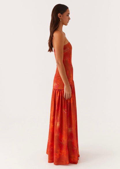 Eden Strapless Maxi Dress