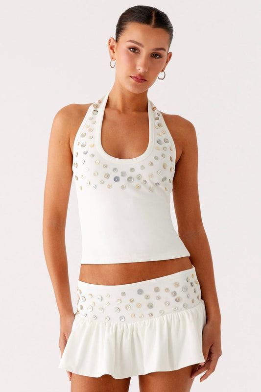 Vegas Nights Halter Neck Top