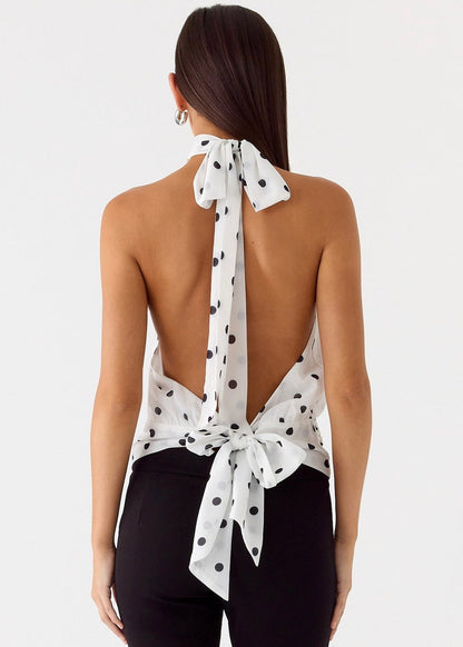 White Polkadot