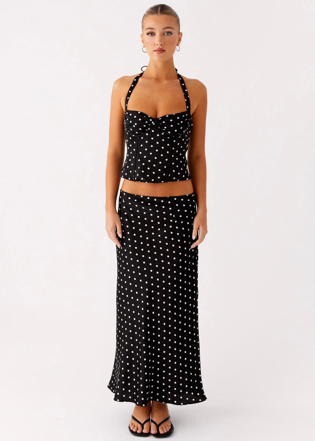 Black Polka Dot