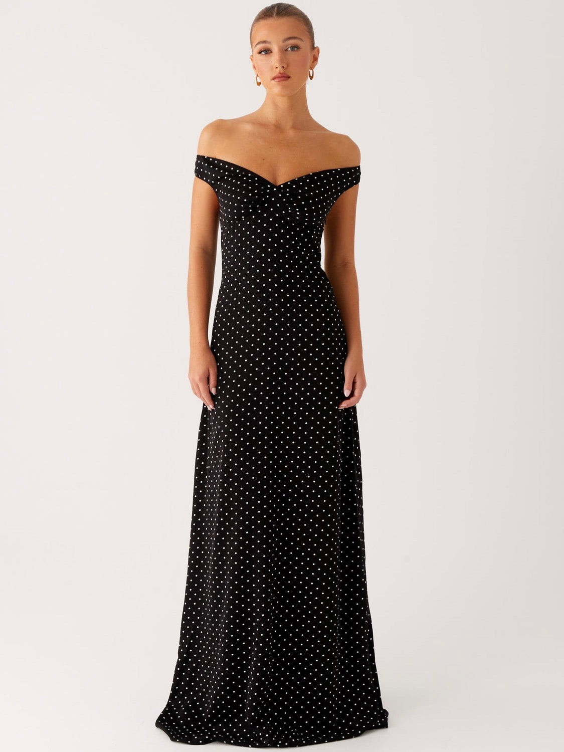Black Polka Dot