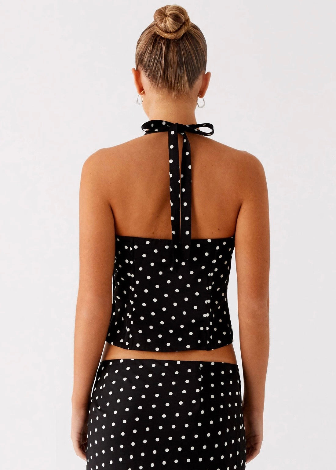Black Polka Dot