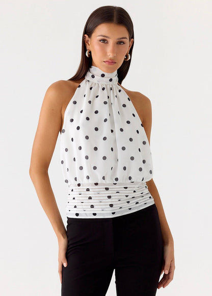 White Polkadot