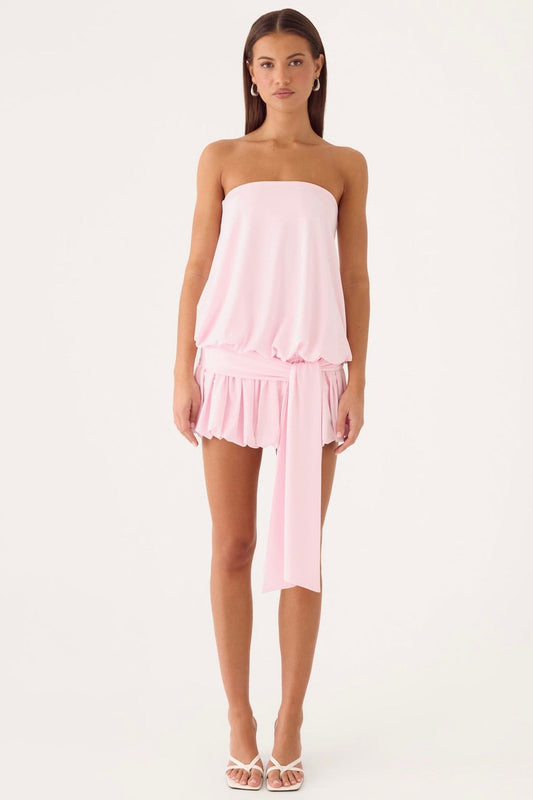 Charmed Strapless Mini Dress