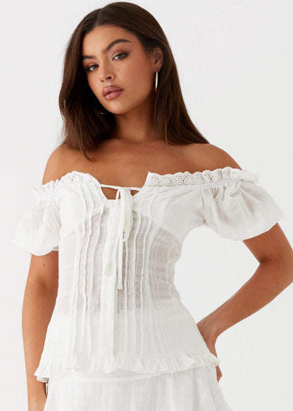 Adelina Puff Sleeve Top