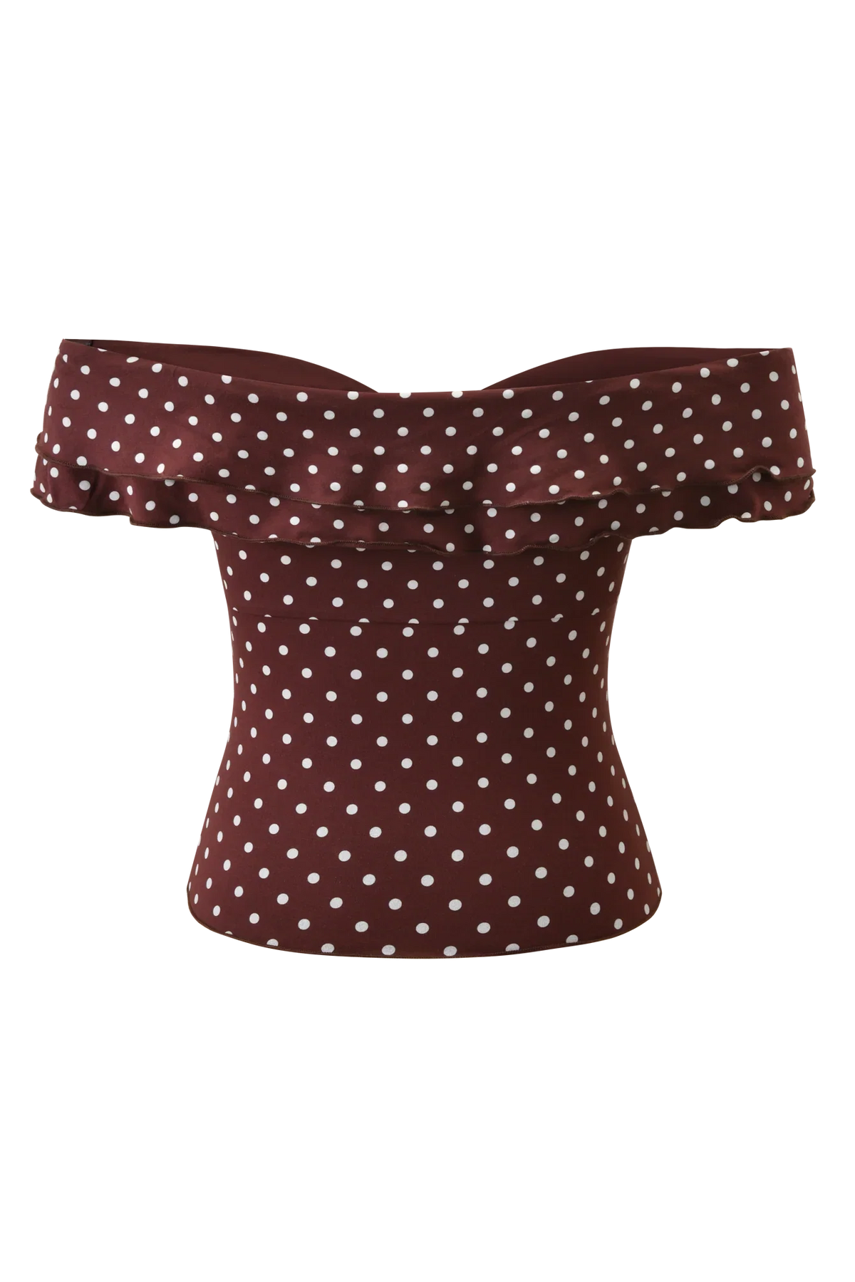 Brown Polka Dot