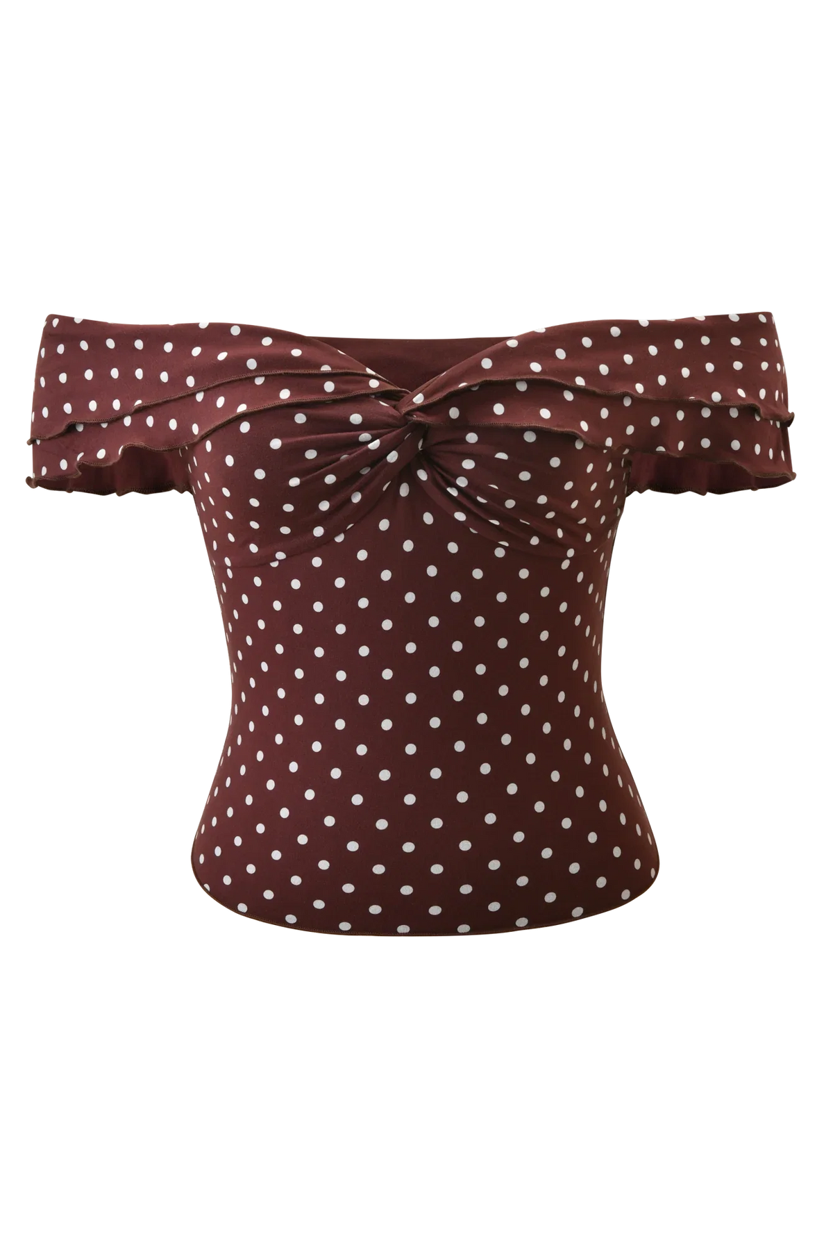 Brown Polka Dot