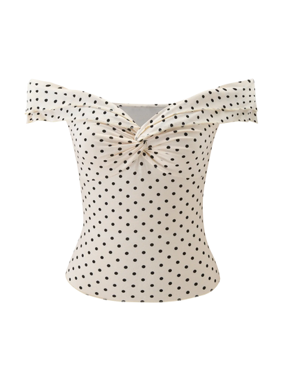 Brown Polka Dot