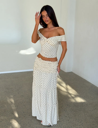 Brown Polka Dot