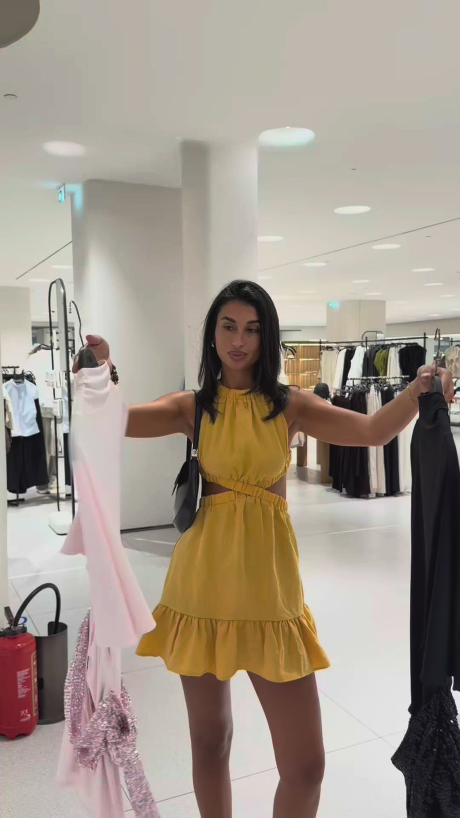 Asyna Mini Dress customer video 2