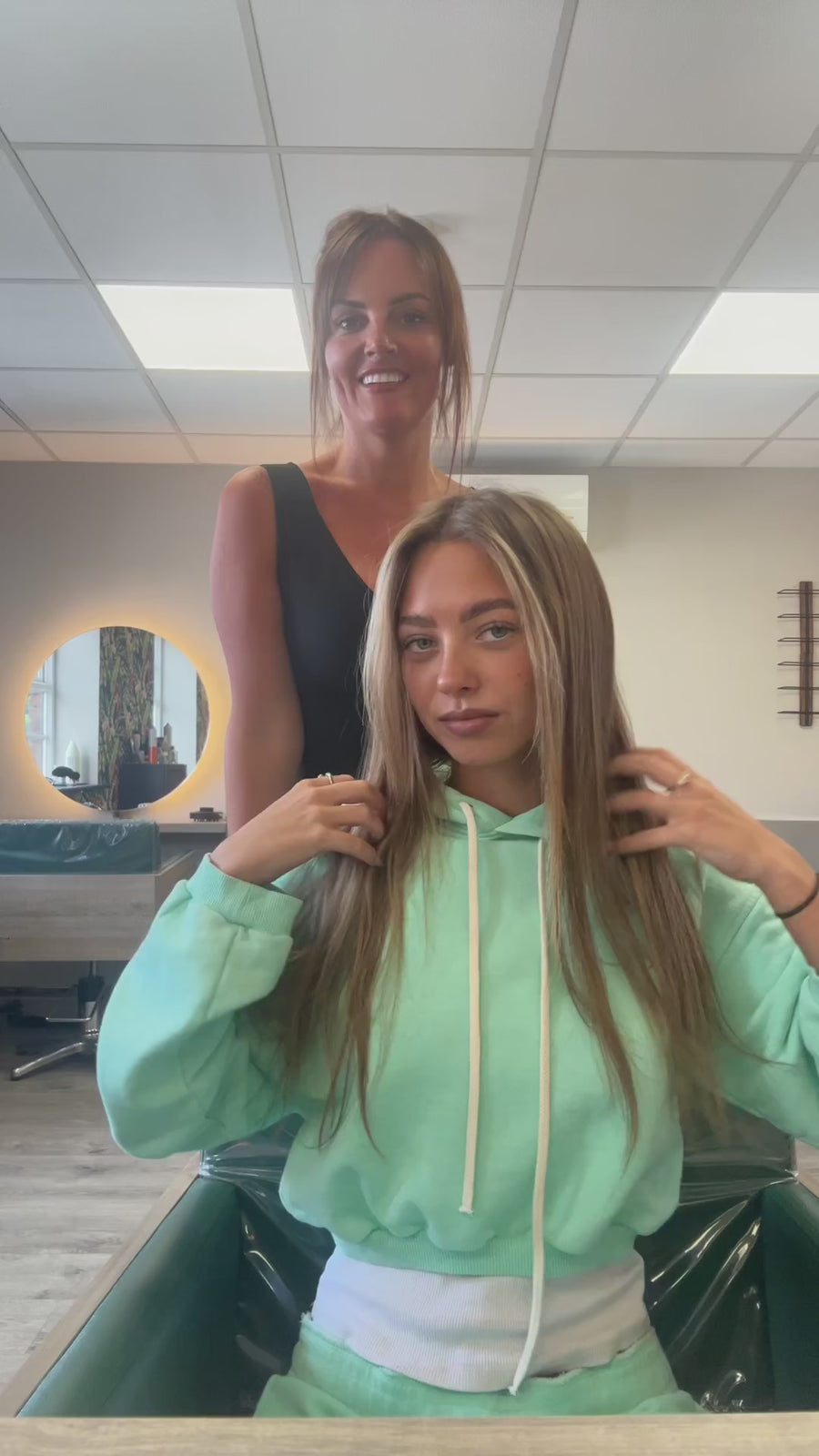 Tiffany Blue Wide-Leg Set social video 1