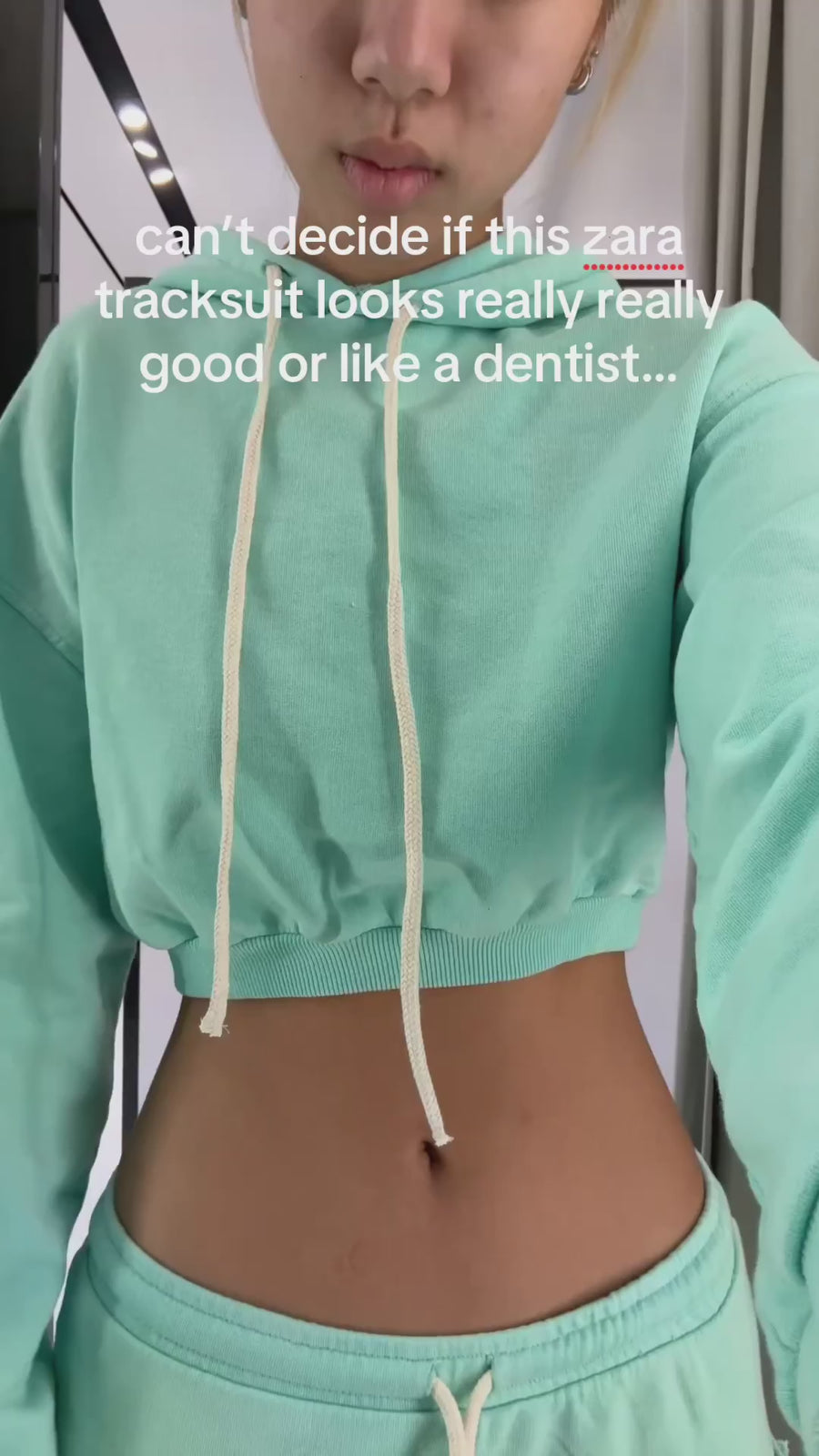 Tiffany Blue Wide-Leg Set social video 3