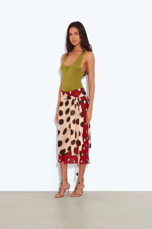 SARONG MIDI SKIRT — image 1