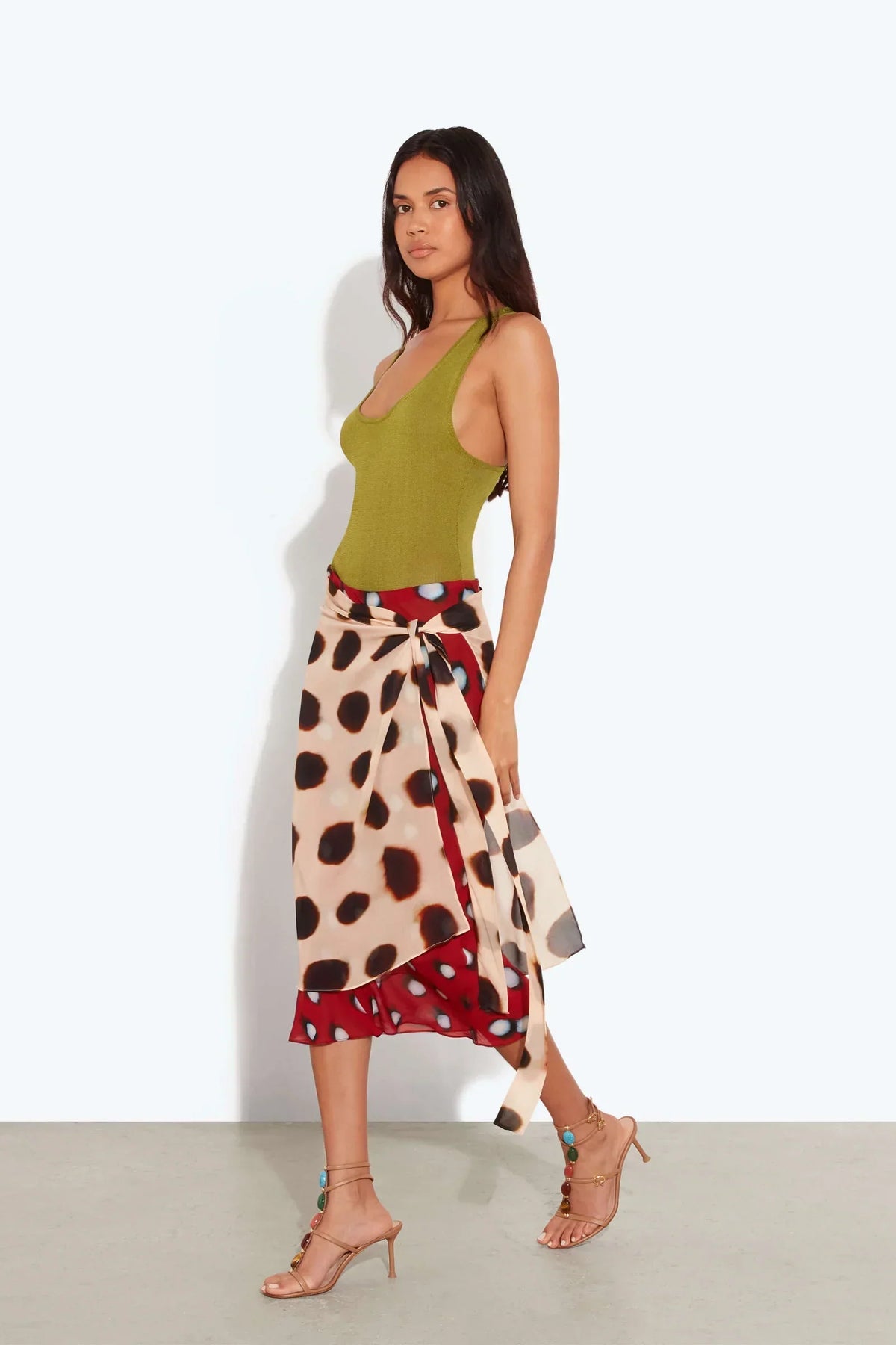 SARONG MIDI SKIRT — image 2