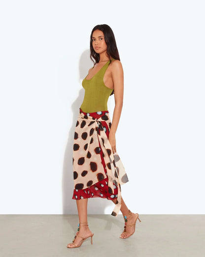SARONG MIDI SKIRT — image 2