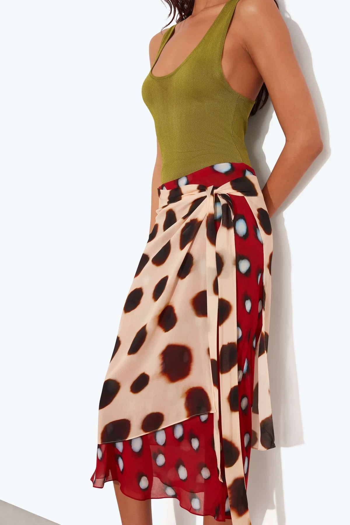 SARONG MIDI SKIRT — image 4