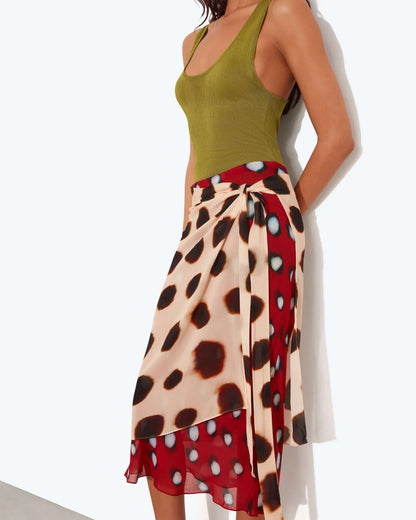 SARONG MIDI SKIRT — image 4